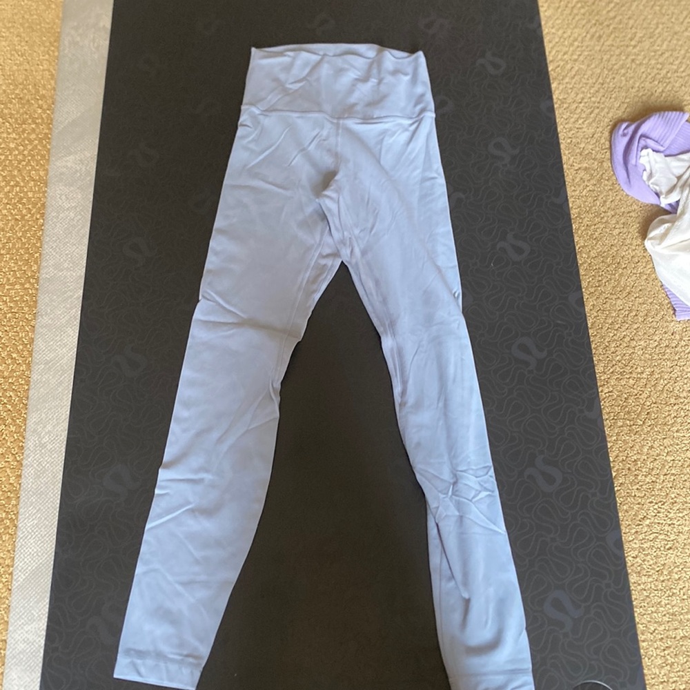 Light blue lululemon leggings